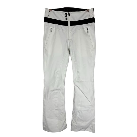 Bogner Fire + Ice Borja Ski Pants Insulated Snow Winter Luxury Light Chalk Sz 8 - Picture 3 of 12
